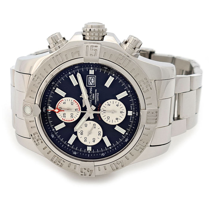 BREITLING 
Super Avenger II 
With box and warranty card