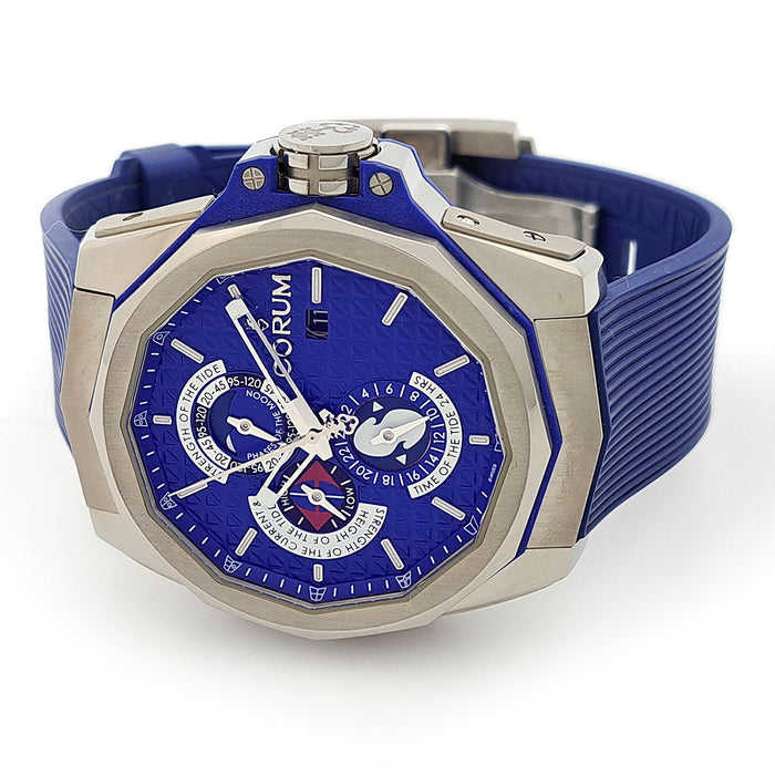 CORUM 
Admirals Moonphase Tidegraph 
With Box and Gallery