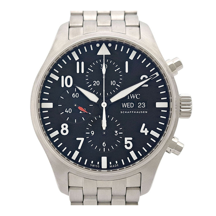 IWC Pilot Watch Chronograph with Box and Warranty Card