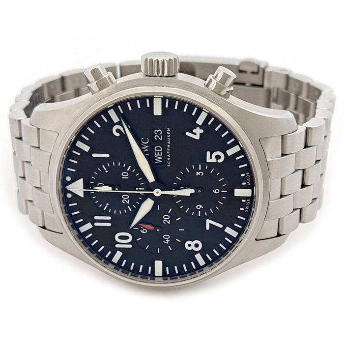 IWC Pilot Watch Chronograph with Box and Warranty Card