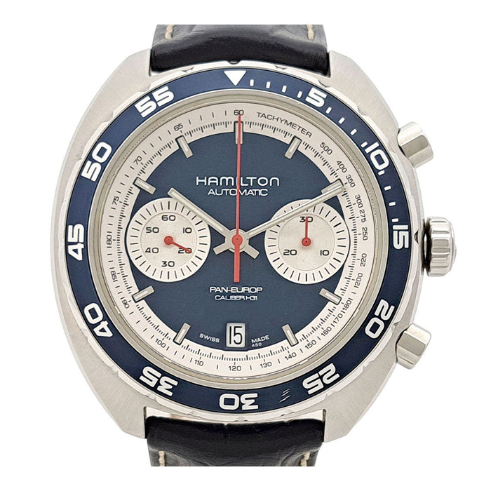 HAMILTON 
Chronomatic Pan Euro 
With Box