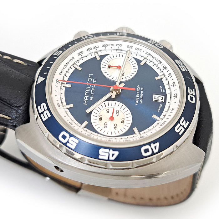HAMILTON 
Chronomatic Pan Euro 
With Box