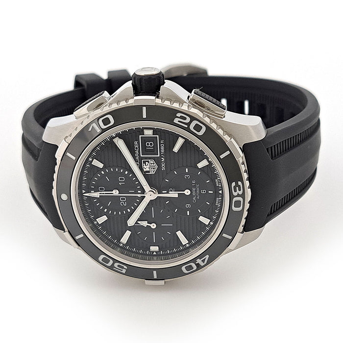 TAG HEUER
Aquaracer 500m Cronografo
Con scatola e garanzia