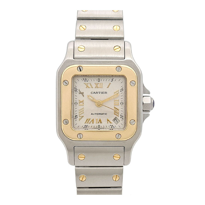 CARTIER 
Montre Santos de Cartier Galbée SM