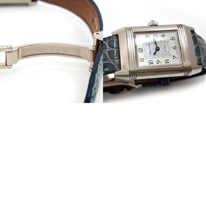 JAEGER-LECOULTRE 
レベルソ デュオ ダイヤベゼル ホワイトゴールド