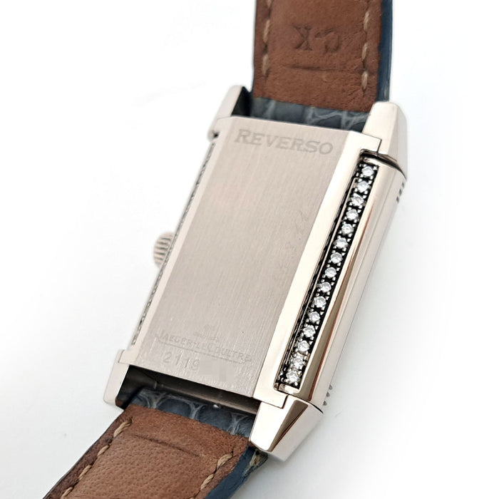 JAEGER-LECOULTRE 
レベルソ デュオ ダイヤベゼル ホワイトゴールド