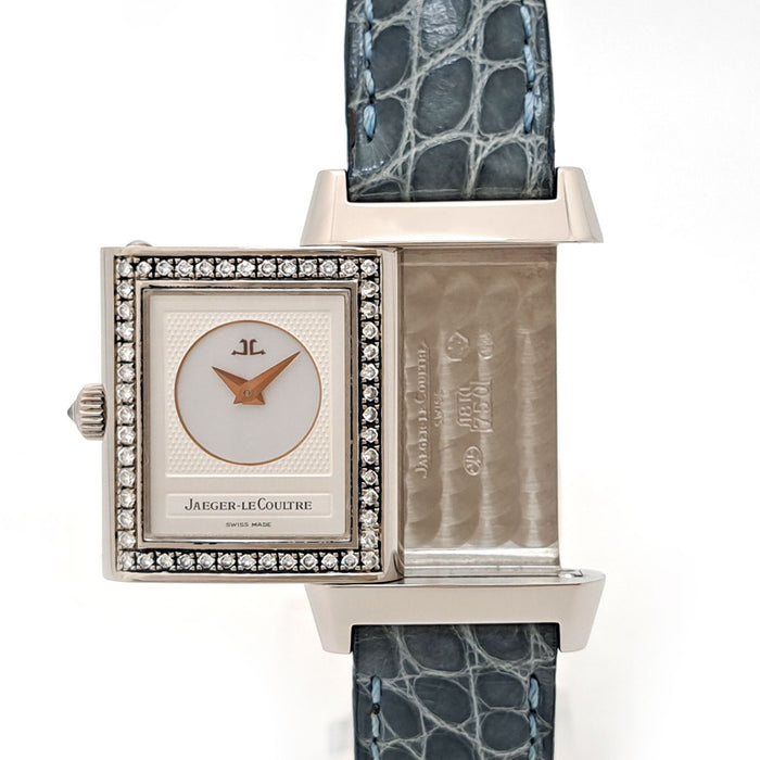 JAEGER-LECOULTRE
Reverso Duo Diamond Bezel White Gold