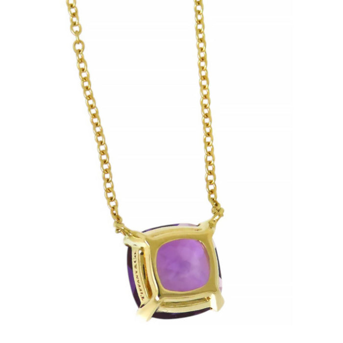 TIFFANY&Co. 
Collier Améthyste Étincelant