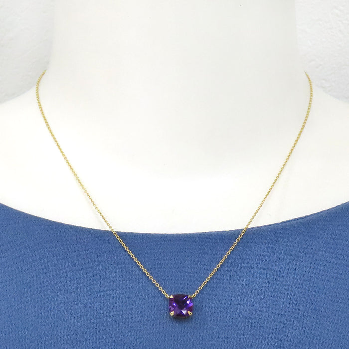 TIFFANY&Co. 
Collier Améthyste Étincelant