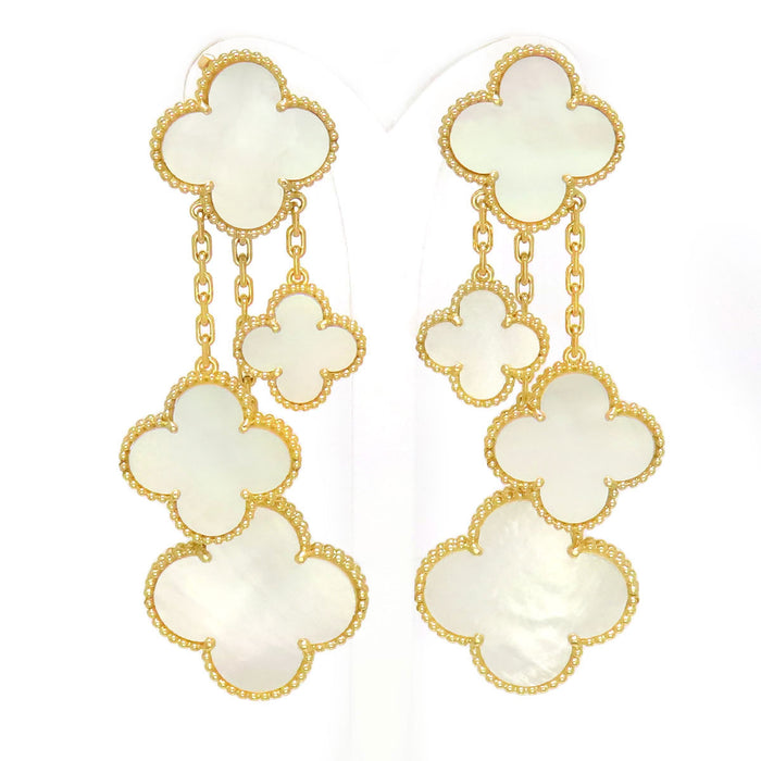 Van Cleef & Arpels
Magic Alhambra Earrings 4 Motifs
