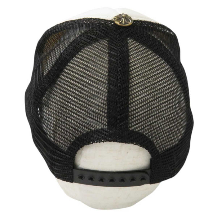 CHROME HEARTS 
TRUCKER CAP Patch Mesh Hat Cotton Polyester 
CH Embroidery Trucker Cap