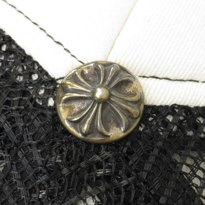 CHROME HEARTS 
TRUCKER CAP Patch Mesh Hat Cotton Polyester 
CH Embroidery Trucker Cap
