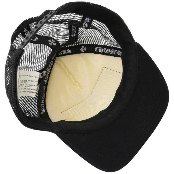 CHROME HEARTS 
TRUCKER CAP Patch Mesh Hat Cotton Polyester 
CH Embroidery Trucker Cap