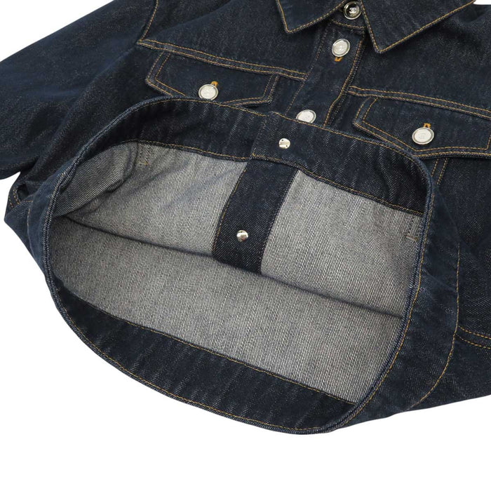 CHANEL
COCO CC Logo Coco Button Cotton Long Sleeve
Coco Mark Long Sleeve Denim Jacket