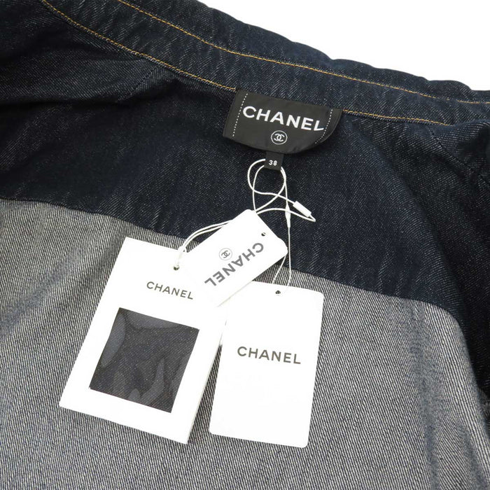 CHANEL
COCO CC Logo Coco Button Cotton Long Sleeve
Coco Mark Long Sleeve Denim Jacket