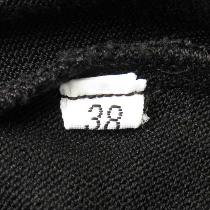 CHANEL 
Vintage COCO CC Logo 
Coco Mark Short Sleeve Knit