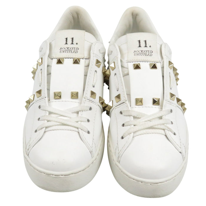 VALENTINO
Leather Low-Cut
Rockstuds Untitled Sneakers