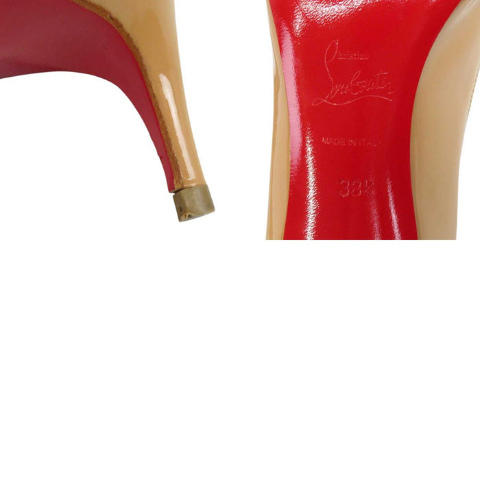 Christian Louboutin 
パテント ピンヒール 
DECOLLETE 554 45 ポインテッドトゥ パンプス