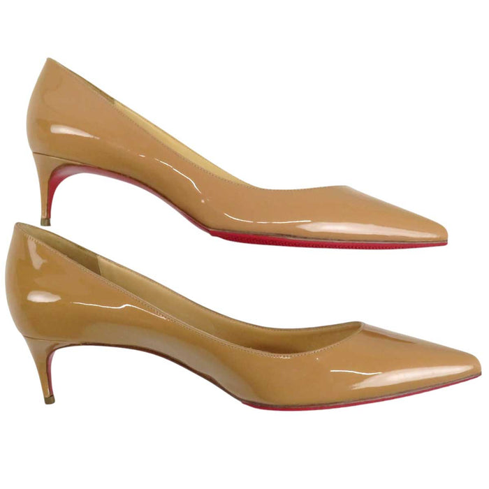 Christian Louboutin 
パテント ピンヒール 
DECOLLETE 554 45 ポインテッドトゥ パンプス