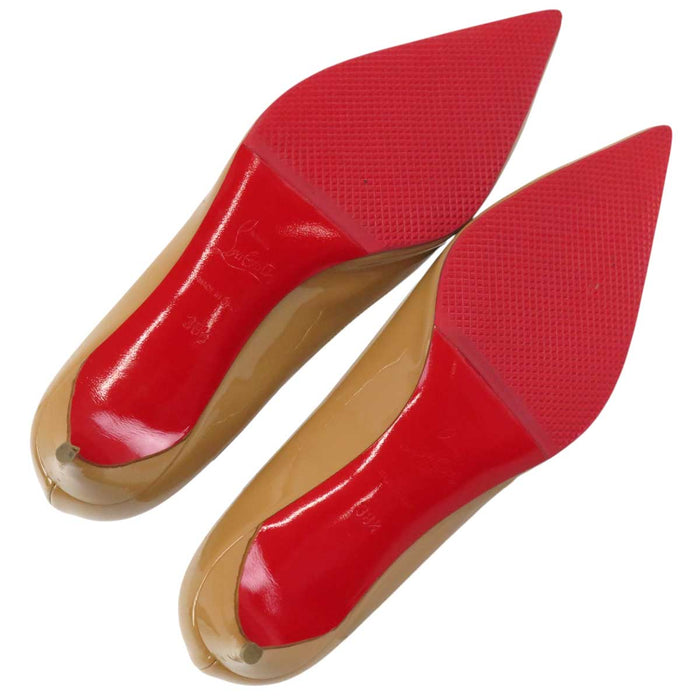 Christian Louboutin 
パテント ピンヒール 
DECOLLETE 554 45 ポインテッドトゥ パンプス