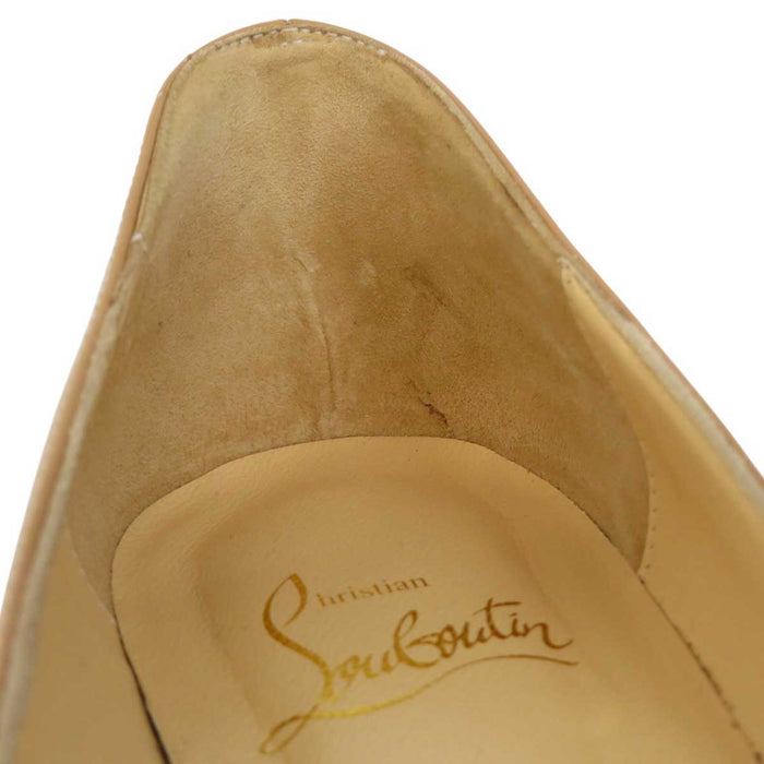 Christian Louboutin 
パテント ピンヒール 
DECOLLETE 554 45 ポインテッドトゥ パンプス