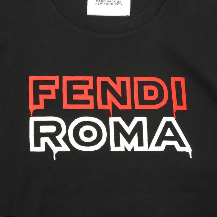 FENDI 
マークジェイコブス 刺繍 ワッペン 
MARC JACOBS コラボ ROMA エンブロイダリー Tシャツ