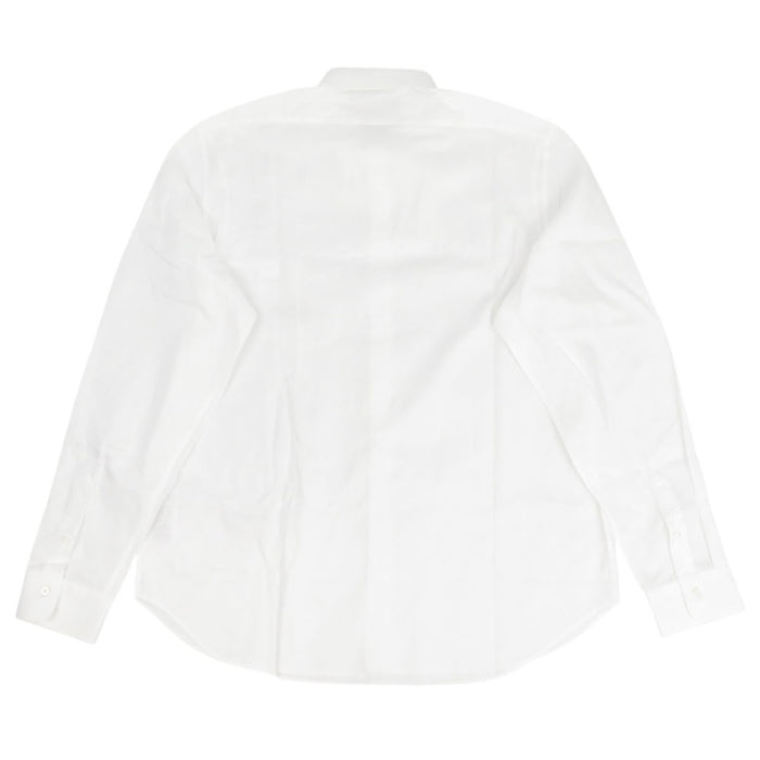 GUCCI 
logo ricamato 
camicia in cotone con ricamo GUCCIBAND