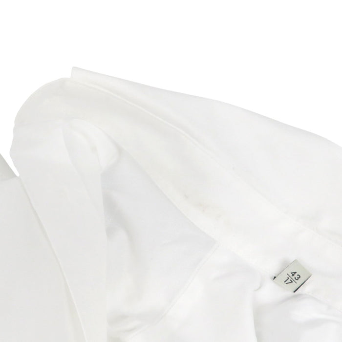 GUCCI 
logo ricamato 
camicia in cotone con ricamo GUCCIBAND