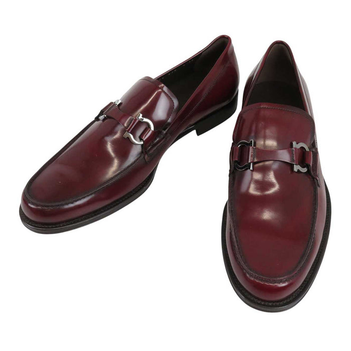 Salvatore Ferragamo 
ビットローファー 
ガンチーニ エナメル ローファー