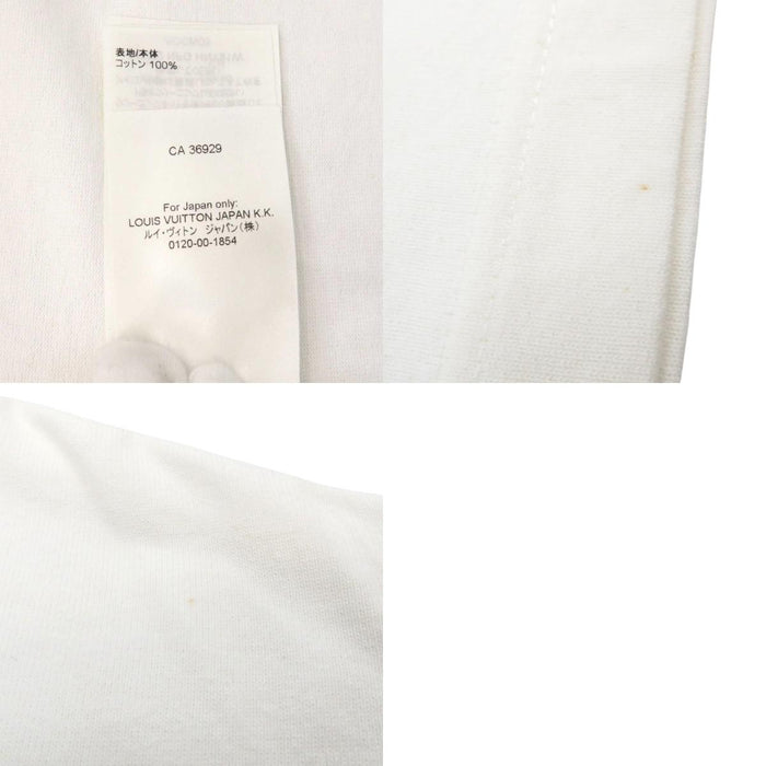 LOUIS VUITTON 
ロゴ RM222 NPG HNY91W 
LV フラワー タペストリー プリント コットン Tシャツ
