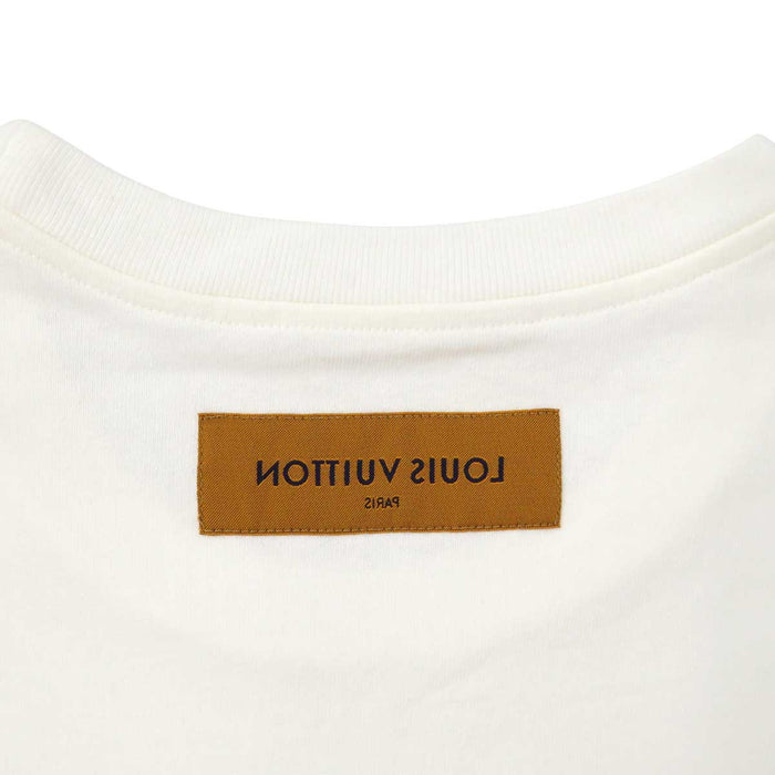 LOUIS VUITTON 
ロゴ RM222 NPG HNY91W 
LV フラワー タペストリー プリント コットン Tシャツ