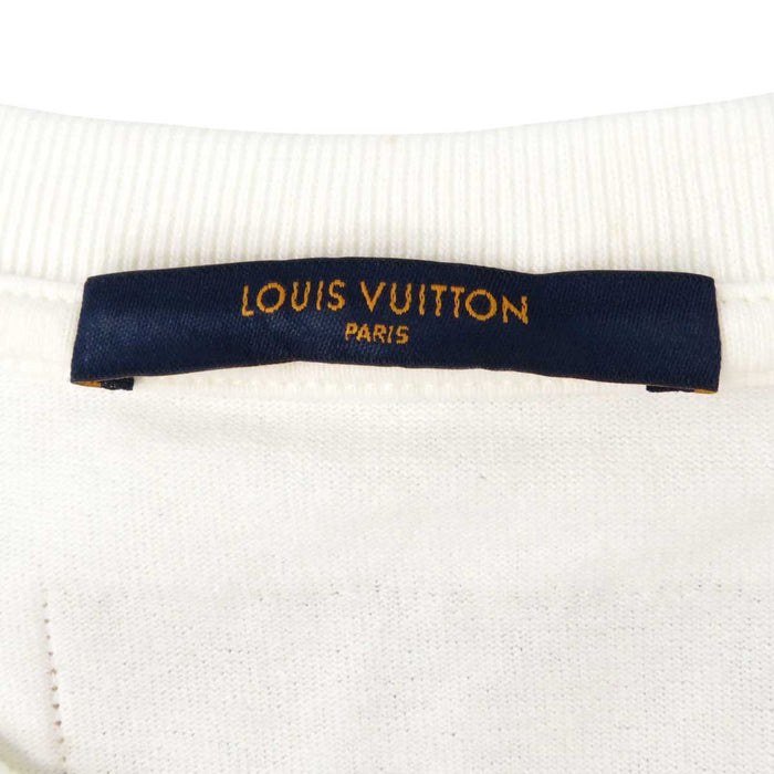 LOUIS VUITTON 
ロゴ RM222 NPG HNY91W 
LV フラワー タペストリー プリント コットン Tシャツ