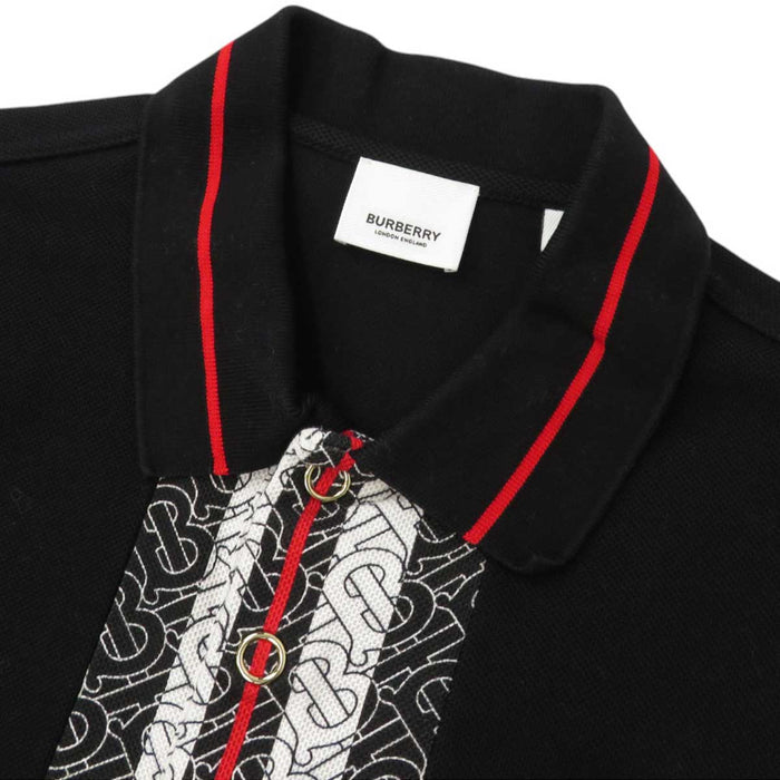 BURBERRY
Logo Monogram All-over Pattern Cotton
TB Stripe Polo Shirt