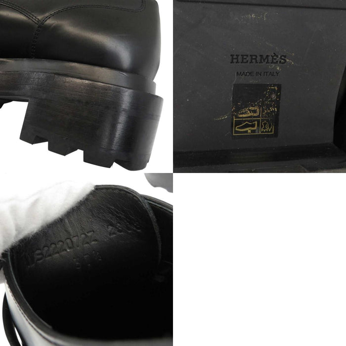 HERMES
Kelly Buckle Lace-Up Silver Color Fittings
First Leather Shoes