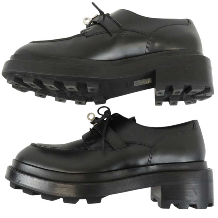 HERMES
Kelly Buckle Lace-Up Silver Color Fittings
First Leather Shoes