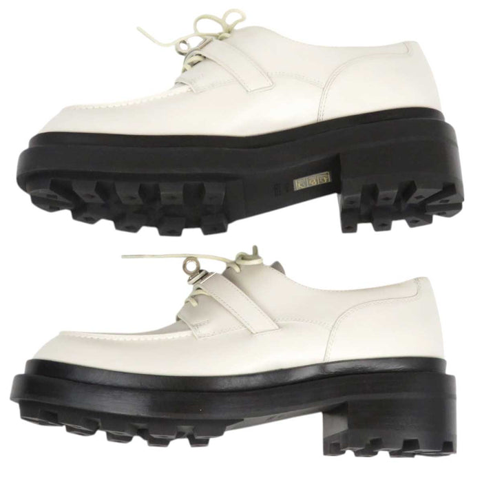 HERMES 
ケリーバックル レザー 
ダービー ファースト ローファー