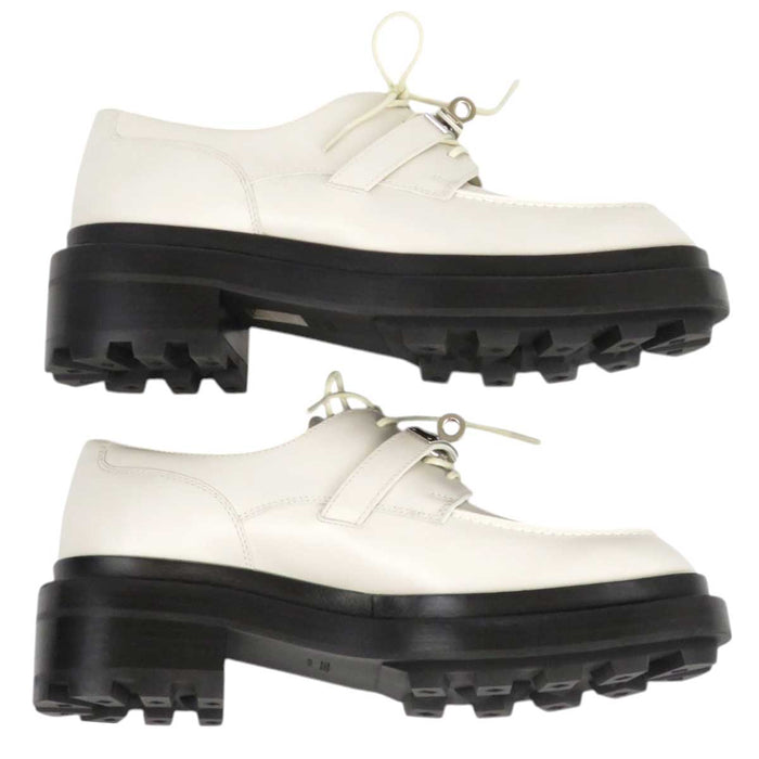 HERMES 
ケリーバックル レザー 
ダービー ファースト ローファー