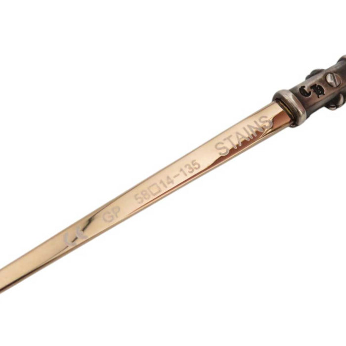 CHROME HEARTS 
CH logo croix cimetière 
STAINS lunettes de soleil