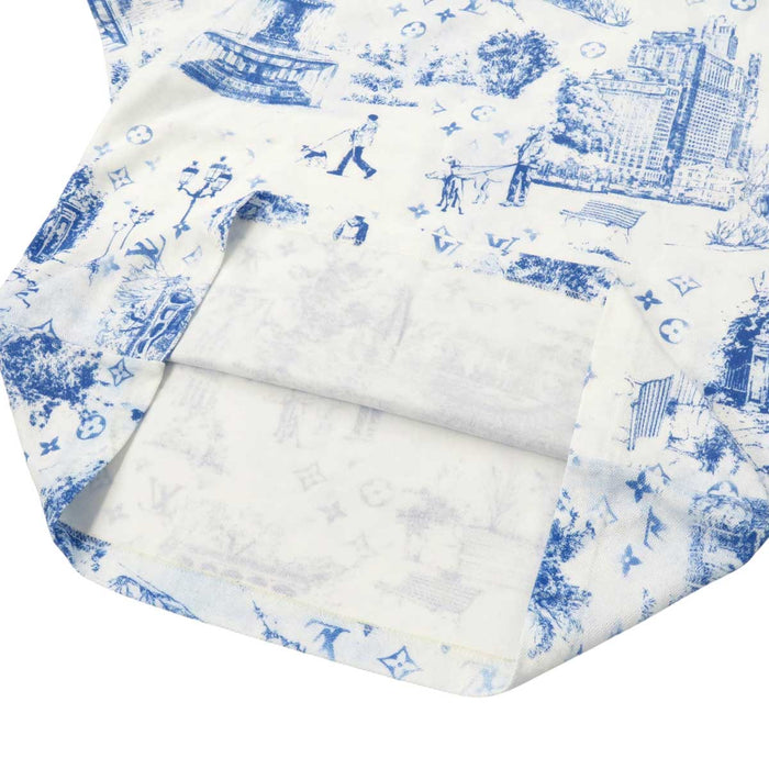 LOUIS VUITTON 
LV ロゴ 犬 コットン RM251MM QBM HSY18W 
プリント コットン ピケ Tシャツ 
モノグラム