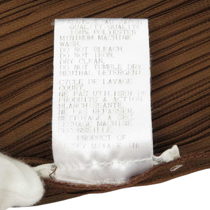 PLEATS PLEASE 
プリーツプリーズ イッセイミヤケ 
プリーツ チェック カーディガン