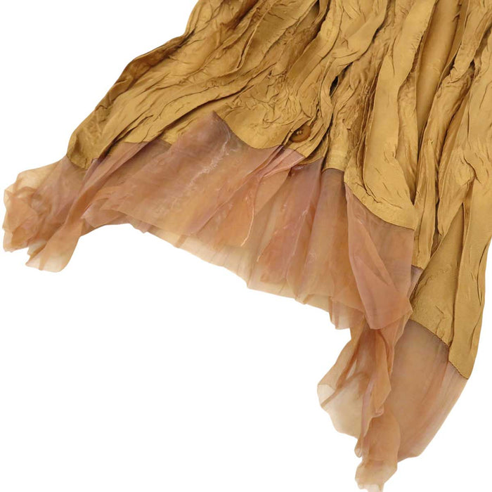 PLEATS PLEASE 
褶皺請 
ISSEY MIYAKE 薄紗 
長袖襯衫
