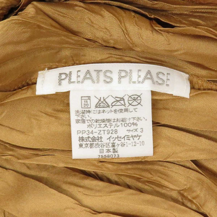 PLEATS PLEASE 
プリーツプリーズ イッセイミヤケ チュール 
ロングスリーブ シャツ