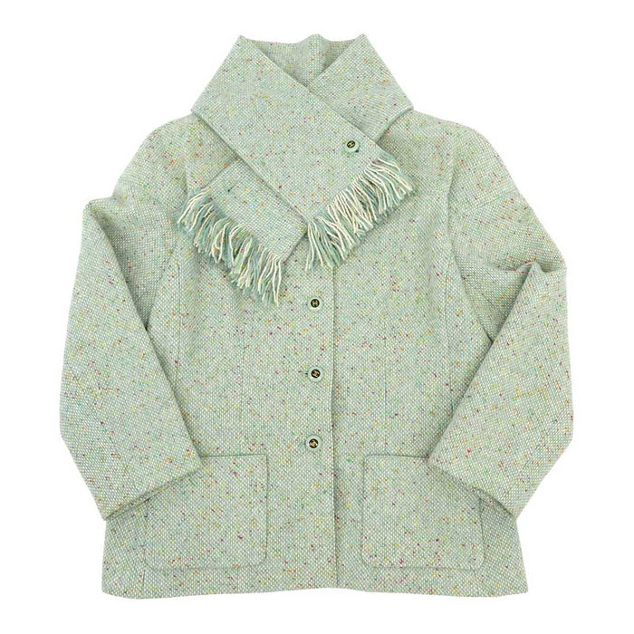 CHANEL 
01A COCO CC ロゴ ココボタン 
ココマーク ツイード ジャケット