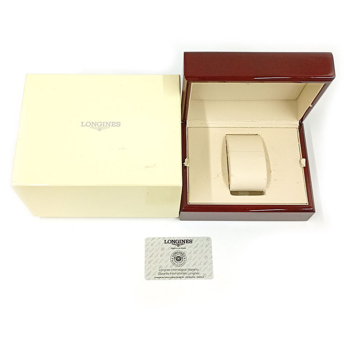 LONGINES 
サンティミエ クロノグラフ 
箱ギャラ付