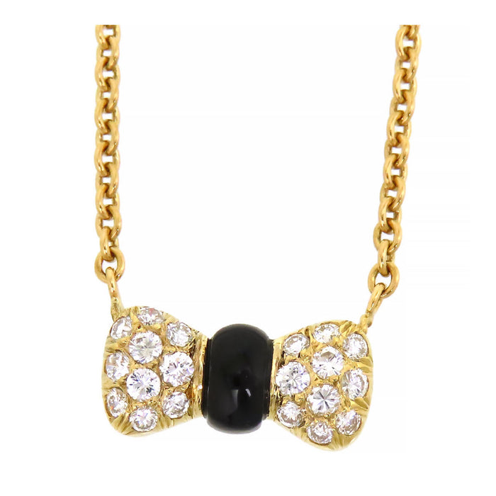 Van Cleef & Arpels 
New Papillon Ribbon Necklace