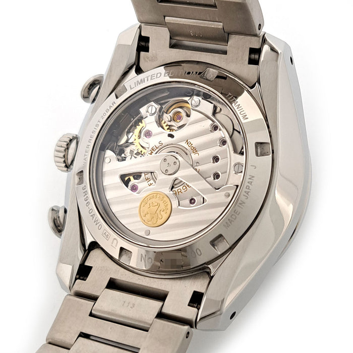 SEIKO
Grand Seiko Sports Collection Caliber 9R 20th Anniversary Limited Edition
With Box and Warranty Card