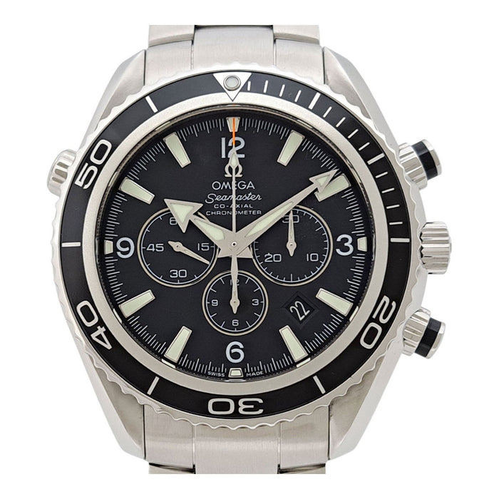 OMEGA 
Seamaster Planet Ocean Chronographe 
Avec boîte et garantie