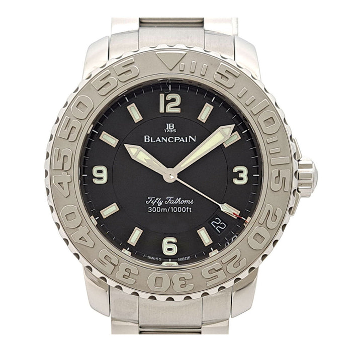 Blancpain 
Fifty Fathoms 
With box and warranty card