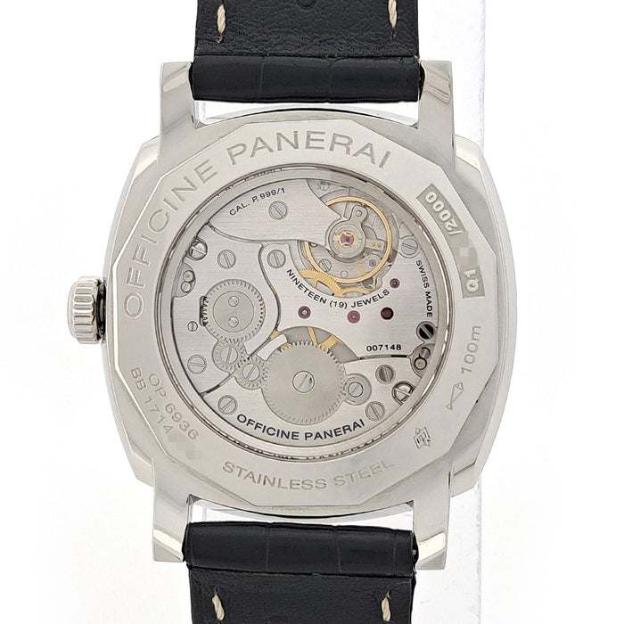 OFFICINE PANERAI 
Radiomir 1940 Acier 
Avec boîte et garantie