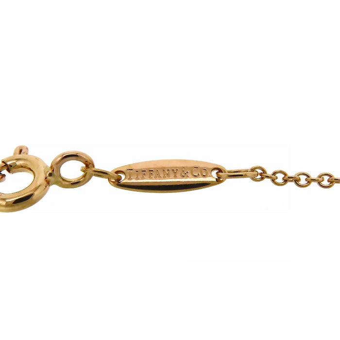 TIFFANY&Co. 
Collier By the Yard 3 diamants P
